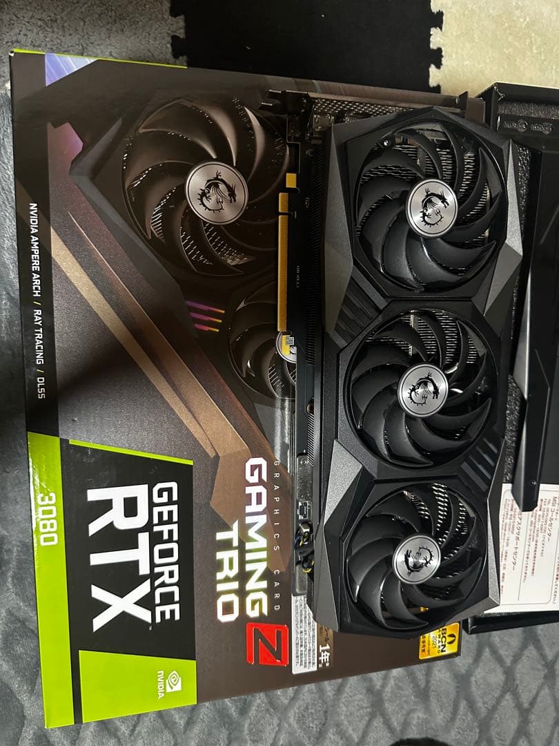 グラフィックボード・グラボ・ビデオカード GeForce RTX 3080 Gaming Z Trio 12G LHR