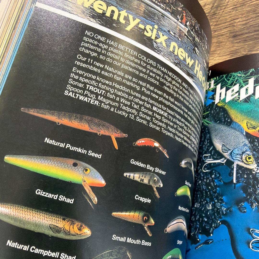 激レアルアー掲載！ ヘドン プラスチックス コレクティブルス　本　カタログ