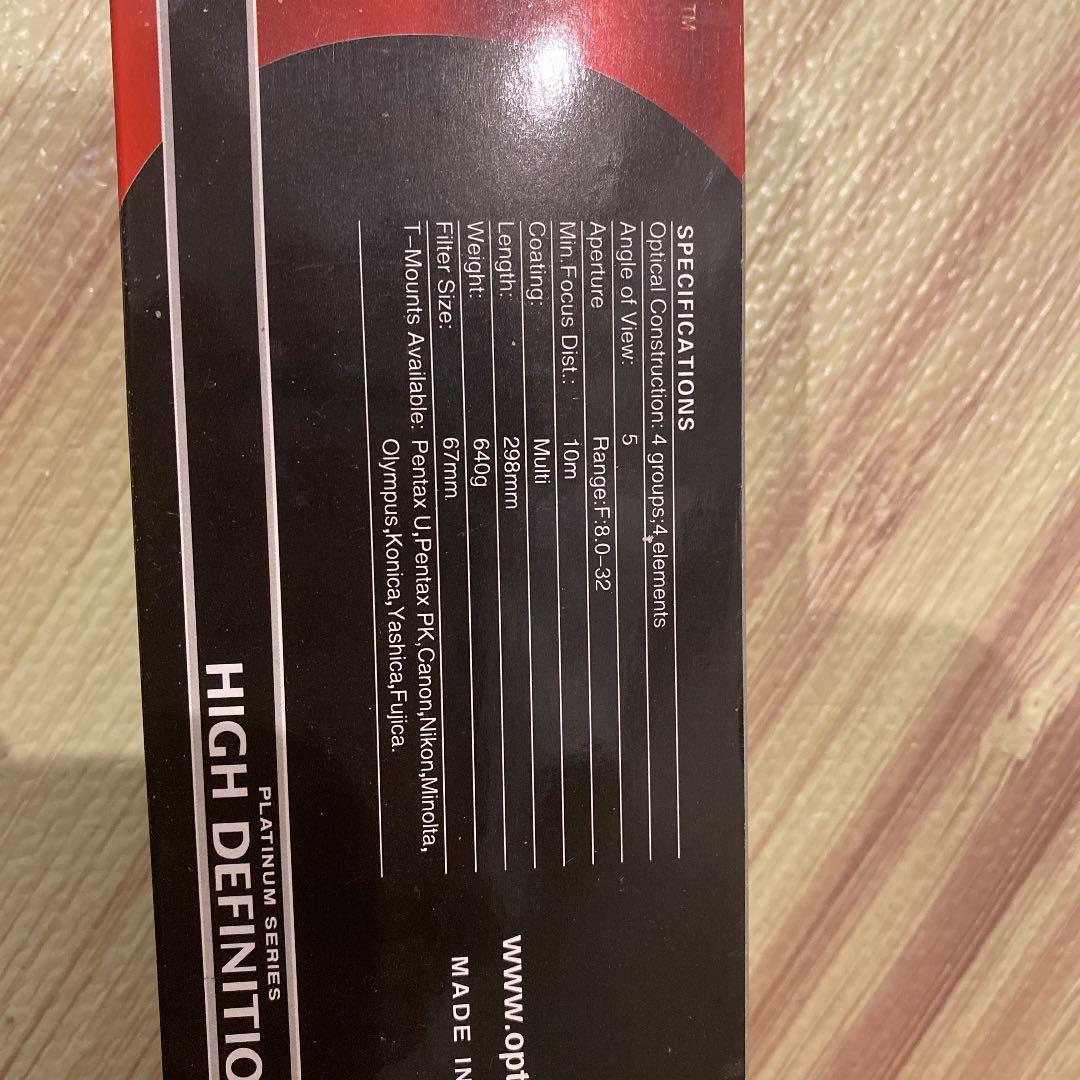 OPTEKA カメラレンズ