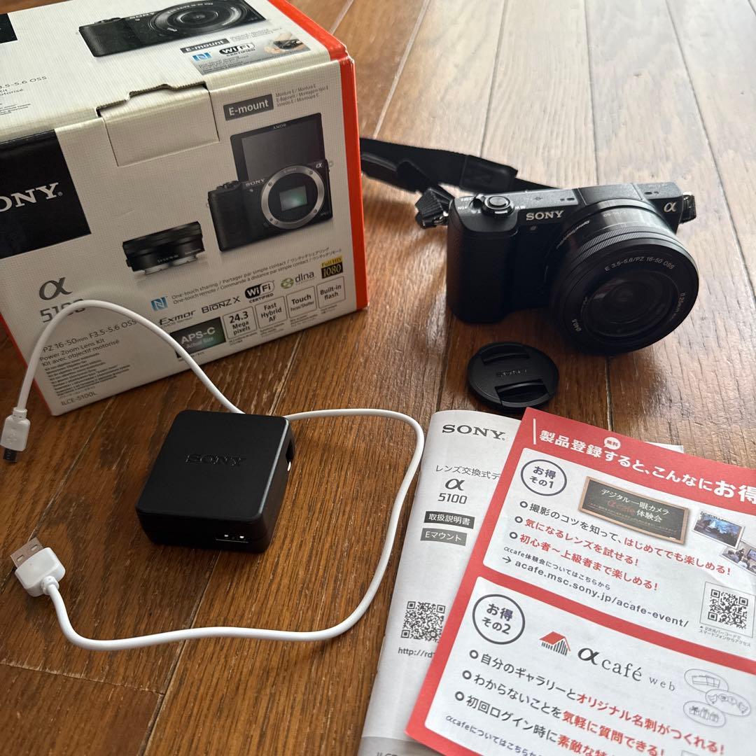 ［最終値下げ］SONY α5100ミラーレス一眼カメラ E 16-50