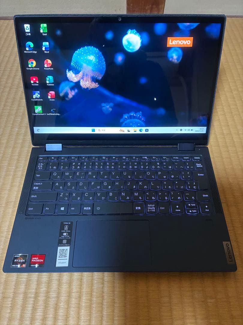 Lenovo yoga 6 13ALC6 ファブリックモデル　2in1