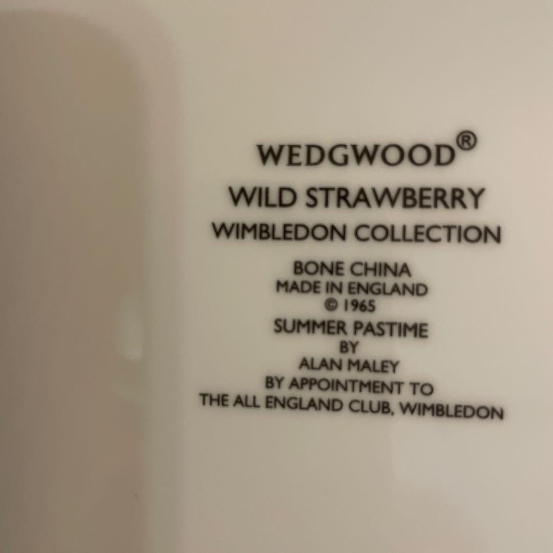  ウェッジウッド　ワイルドストロベリー　ウィンブルドン
