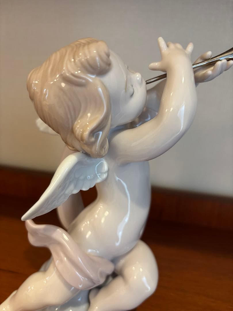 『絶版品』　リヤドロ　天使　天使像　専用箱付き　クリスマス　バレンタイン