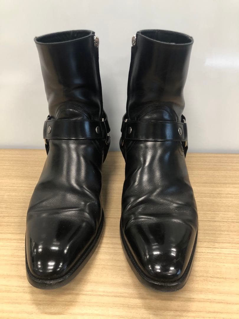 SAINT LAURENT PARIS　ワイアット ハーネスブーツ　サイズ 42