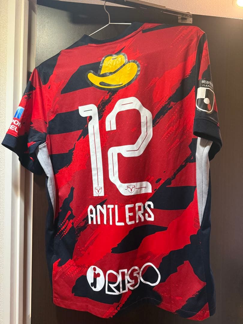 鹿島アントラーズ サッカー レプリカ ユニフォーム 12番 2025 XL