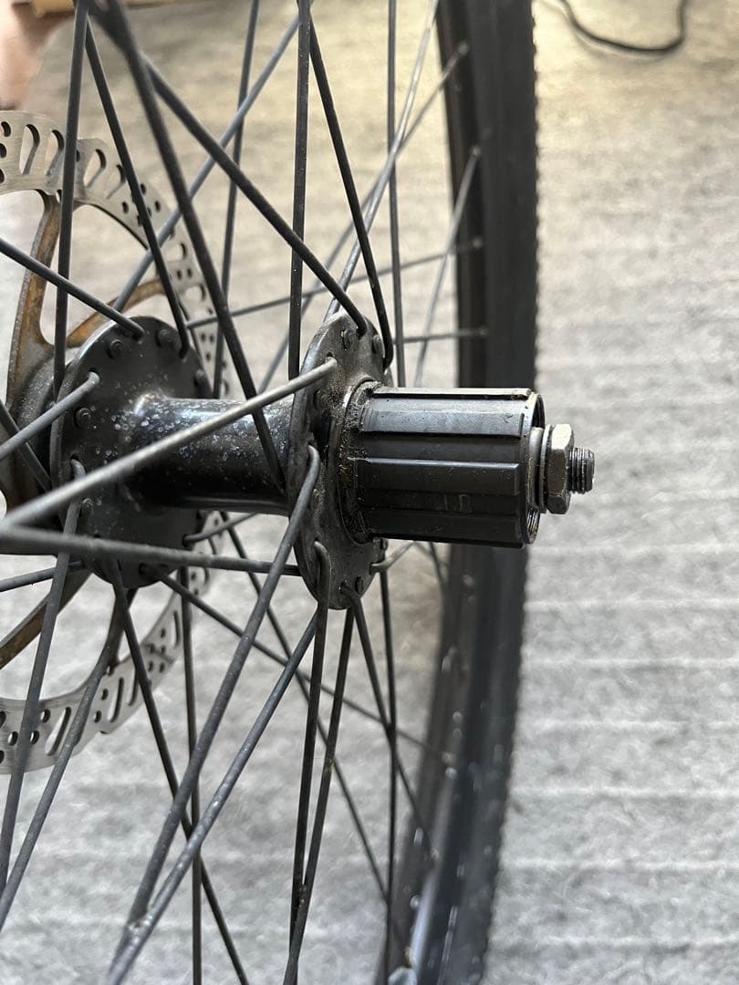 27.5*2.10 MTB 自転車ホイールセット タイヤ・ディスクローター付き