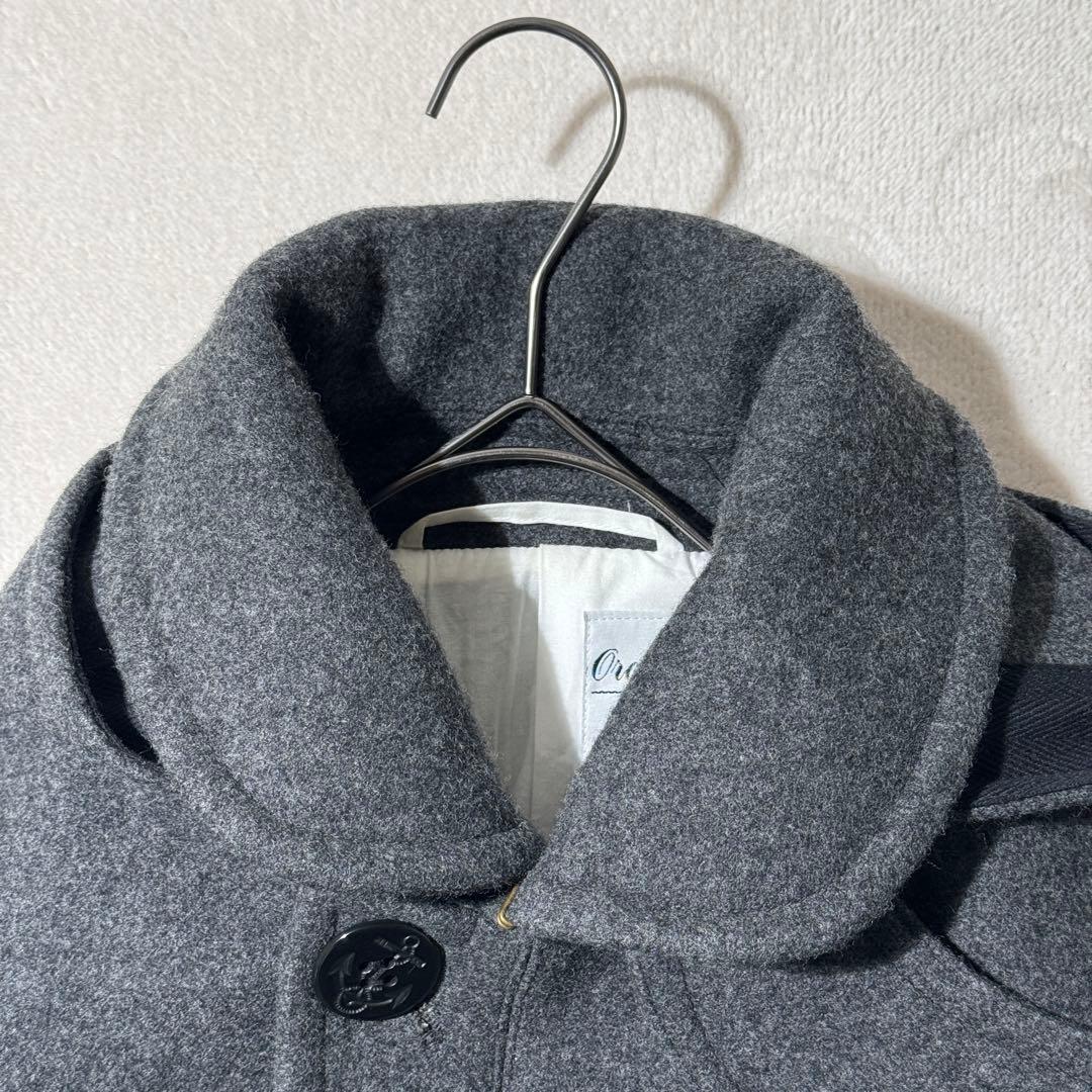 オーシバル オーチバル　メルトンシングルフードコート　ジャケット　ピーコート　３