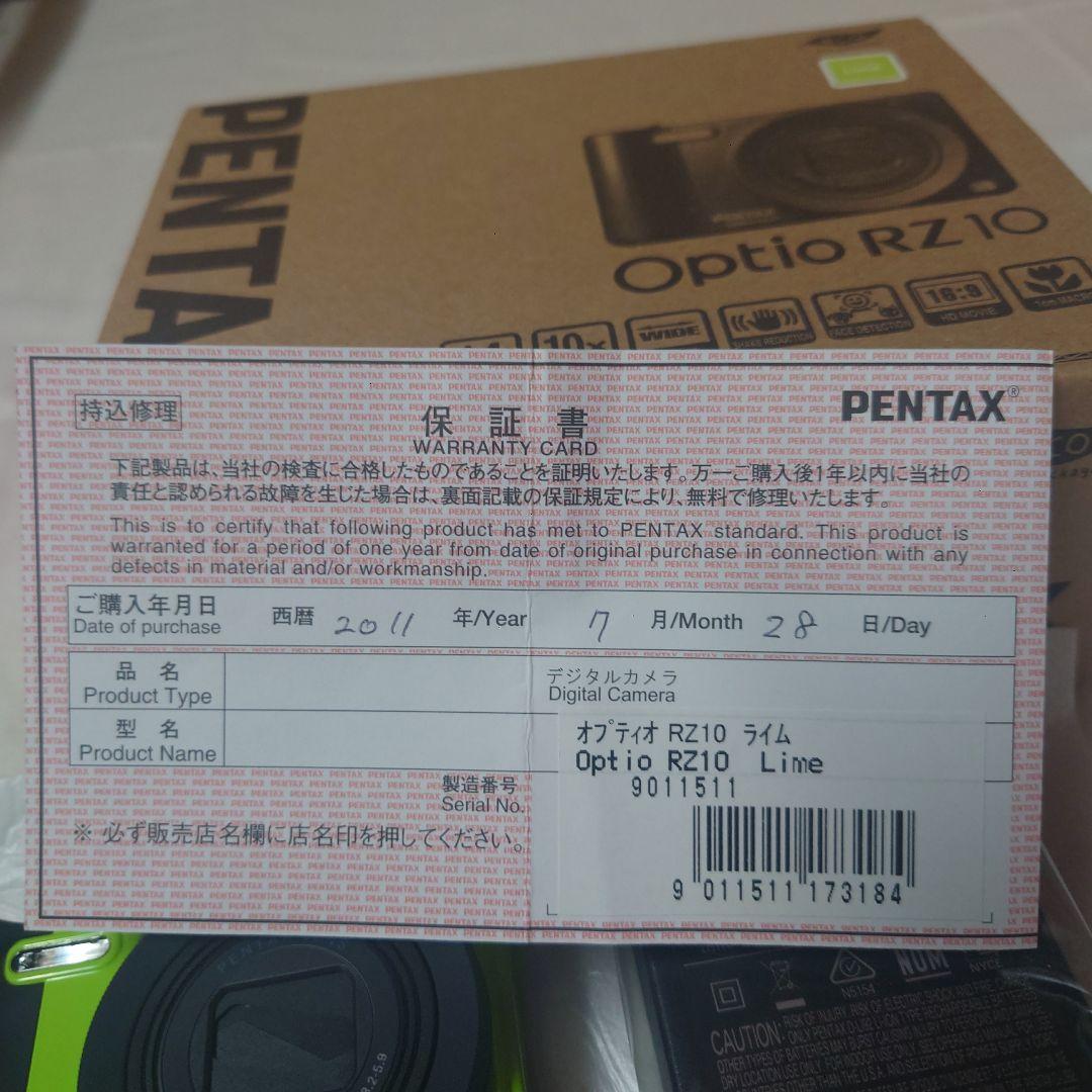 PENTAX Optio rz10 14MP コンパクトデジタルカメラ