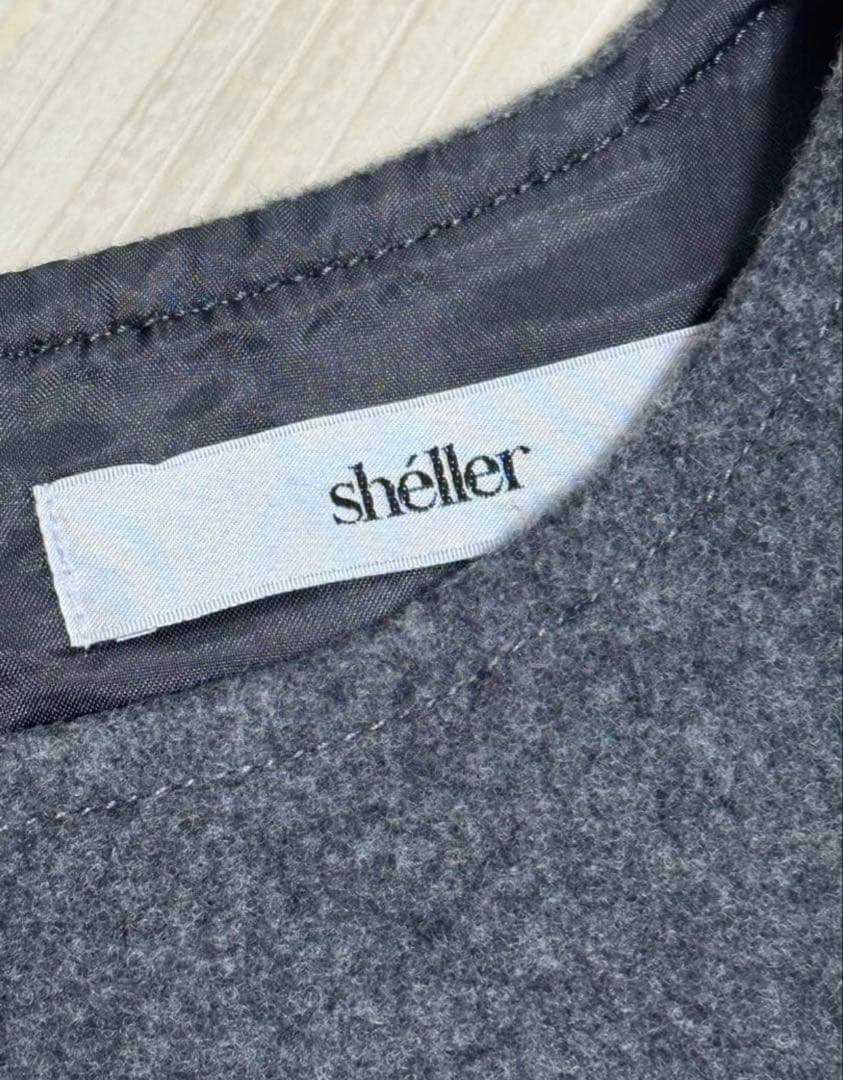 sheller シェリエ ドレス フリルミニワンピース
