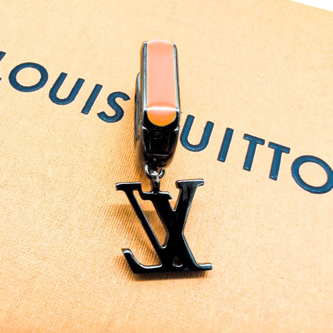 ルイヴィトン　ブックルドレイユ　パラダイスチェーン　ピアス オレンジ