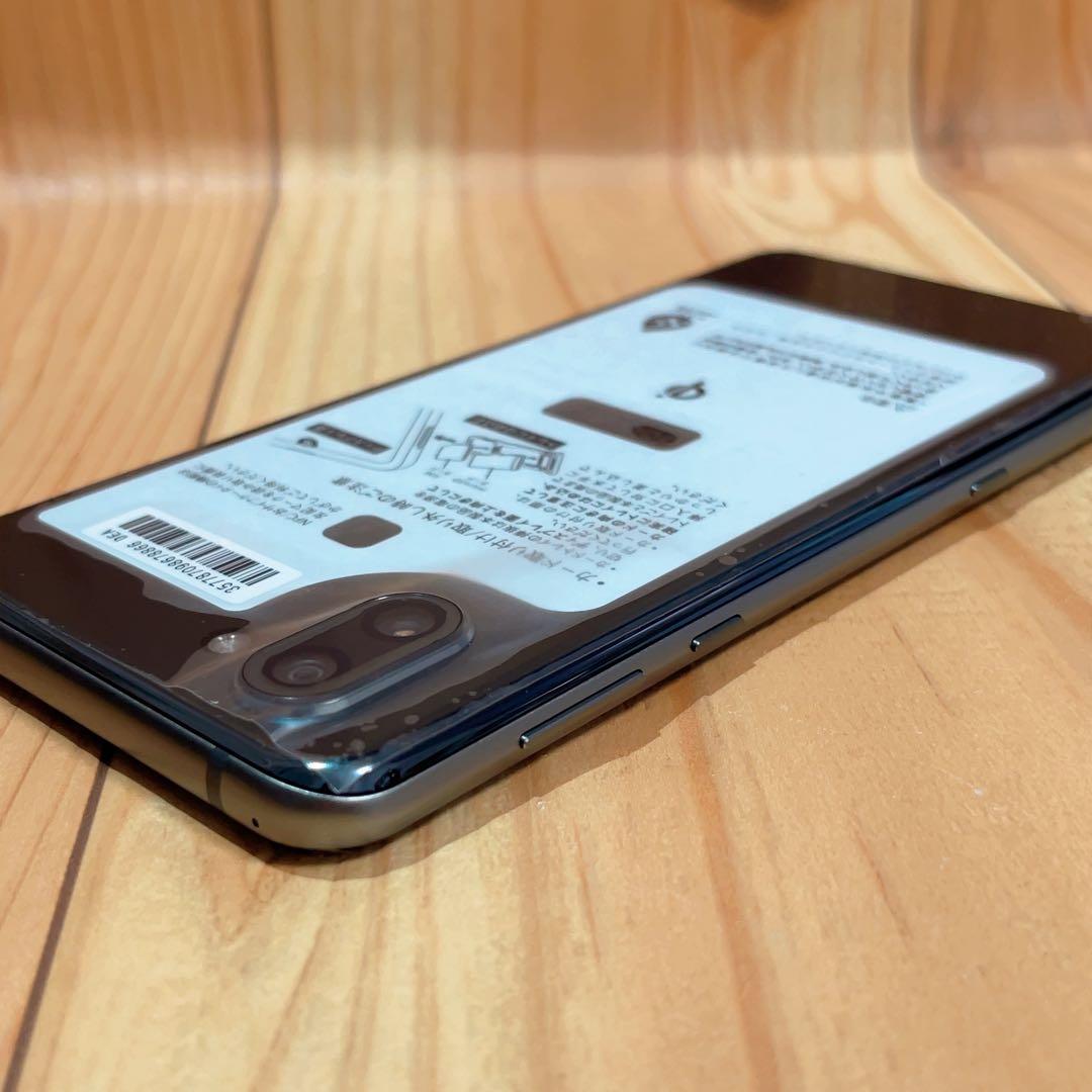 美品 SIMフリー 本体 AQUOS R3 128 GB 047 ブラック