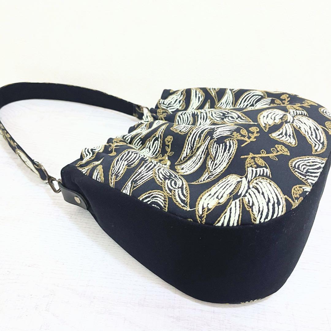 ミナペルホネン　ハンドメイド　ショルダーバッグ