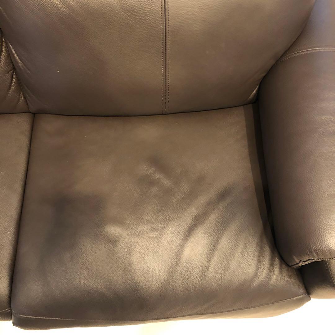 【直接引取可能】ヤマダ 電動リクライニングソファ 2人掛け ダークブラウン