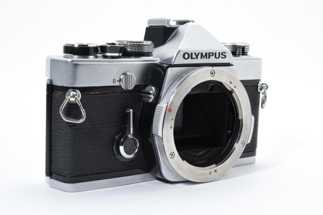 [良品]オリンパス OM-1 一眼レフ 35mm フィルムカメラ シルバー