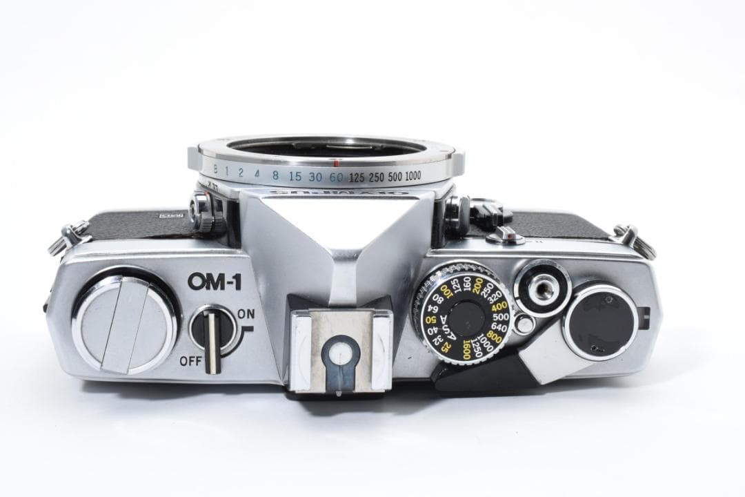 [良品]オリンパス OM-1 一眼レフ 35mm フィルムカメラ シルバー