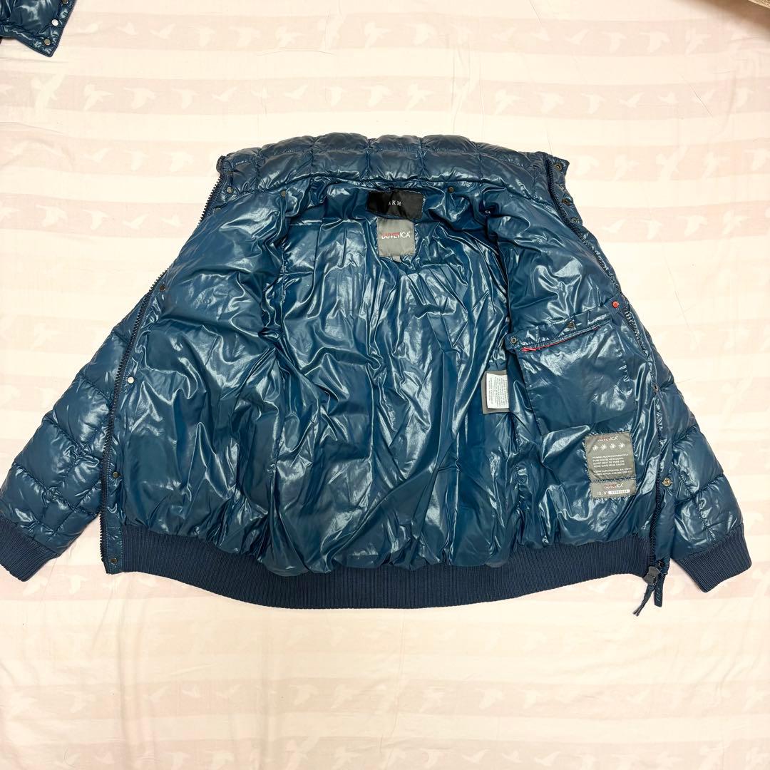 AKM×DUVETICA SQUARED HOODED ダウン サイズL