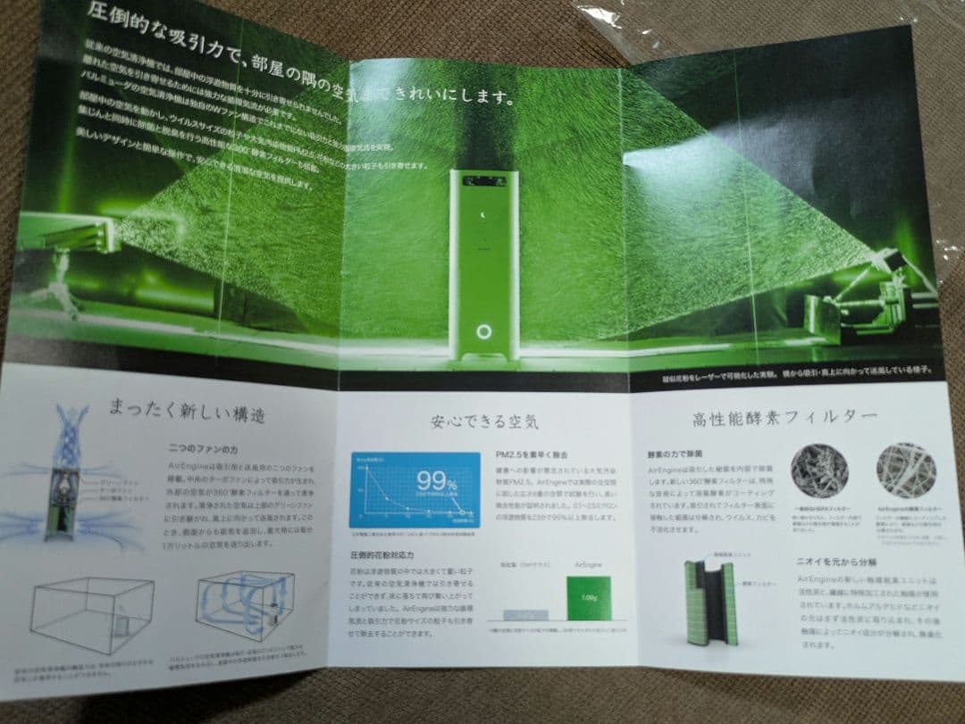 ★ほぼ未使用★BALMUDA　バルミューダ　空気清浄機　2015年製