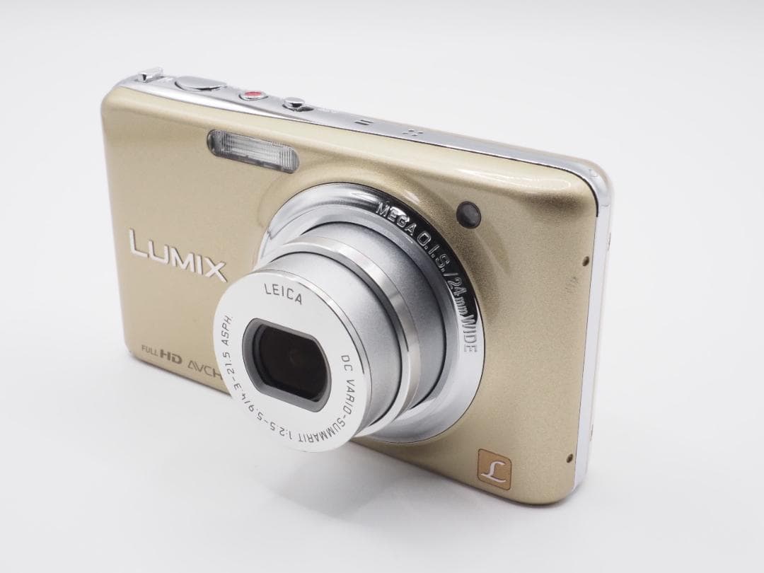 ■良品■ パナソニック LUMIX DMC-FX77 （ゴールド）♯0556