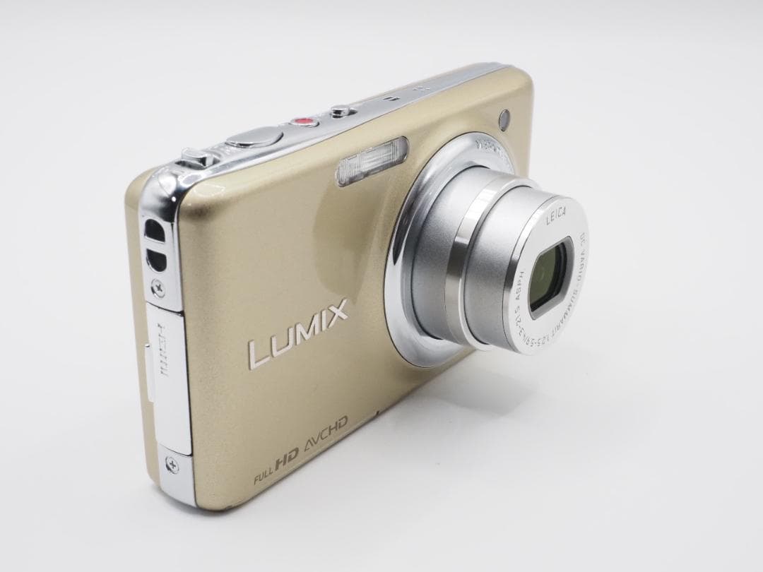 ■良品■ パナソニック LUMIX DMC-FX77 （ゴールド）♯0556