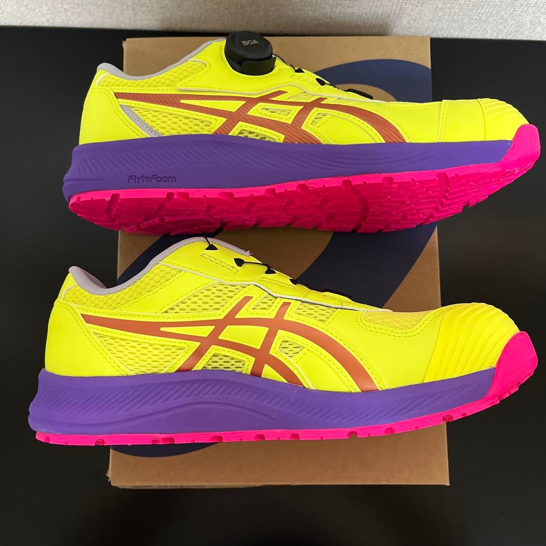 フ*！様 asics WINJOB CP219 BOA LC安全靴 25.5 限