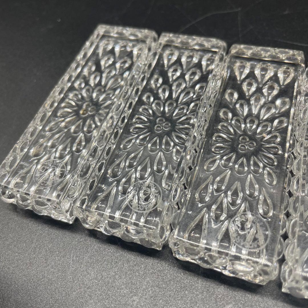 【極美品】 バカラ Baccarat ナイフレスト 12本セット 雫 箸置き