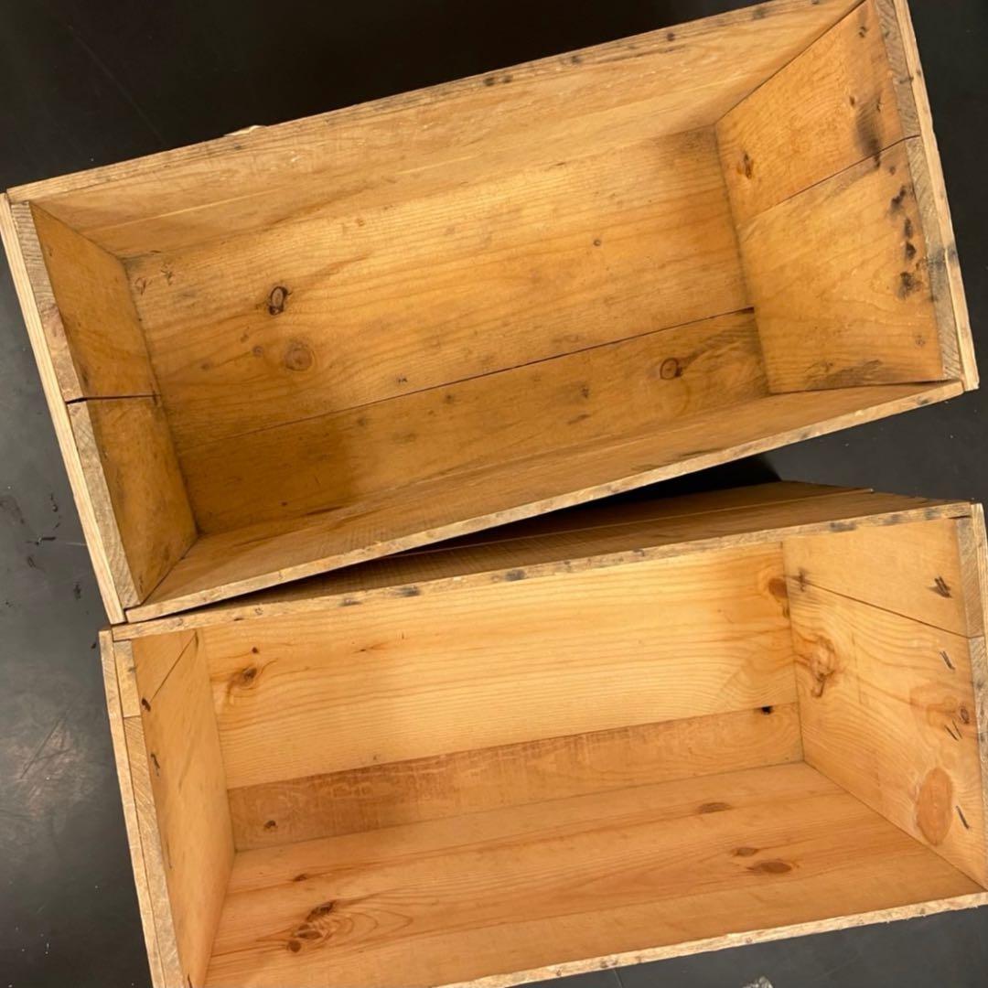 ⑯10箱セット送料無料リンゴ箱りんご箱B品木箱