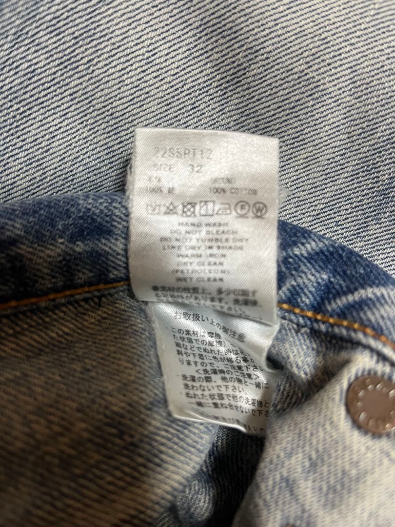 パンツ sugarhill 22ss faded double knee pants32