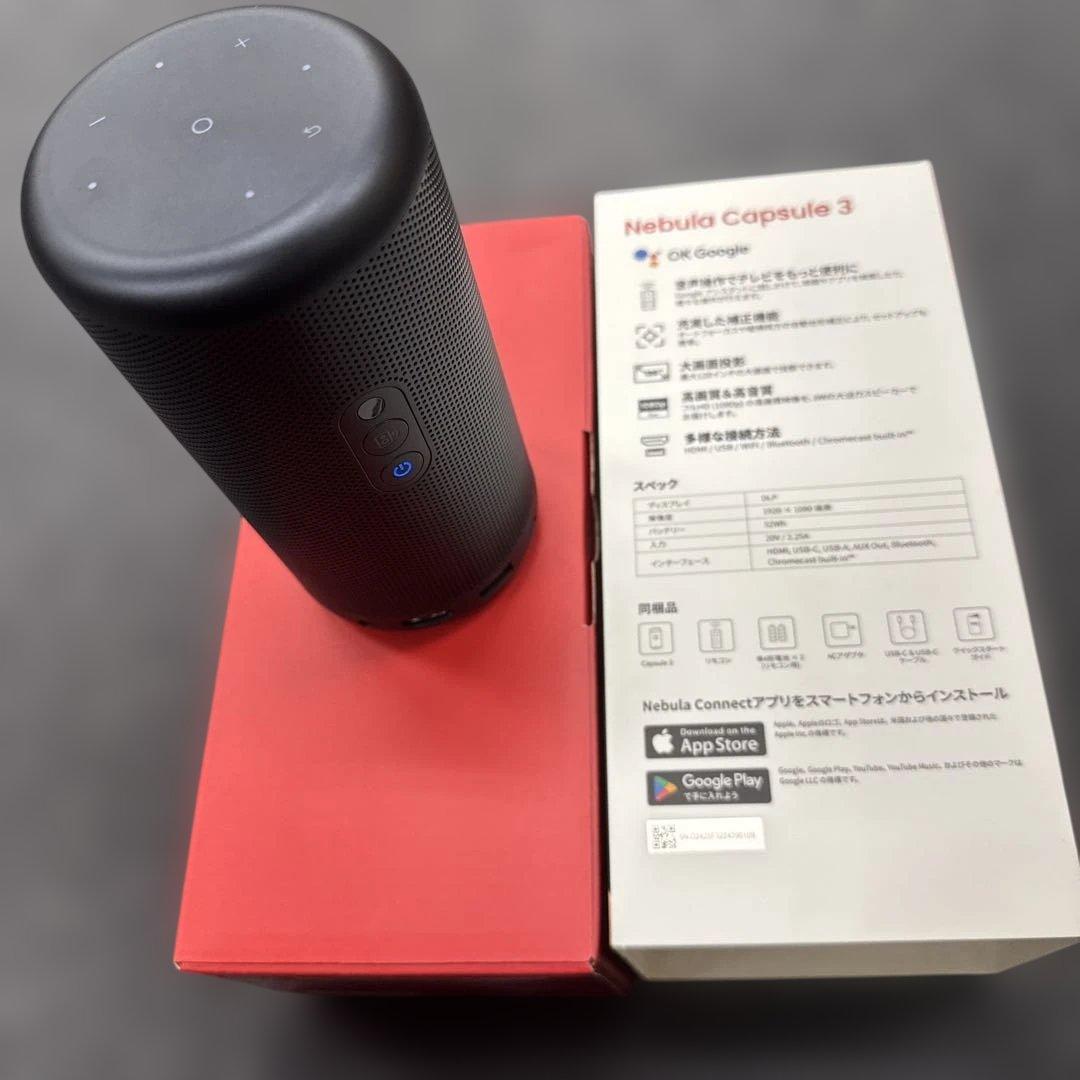 ジ*ギ様 Anker Nebula Capsule 3 小型 モバイル プロジェ