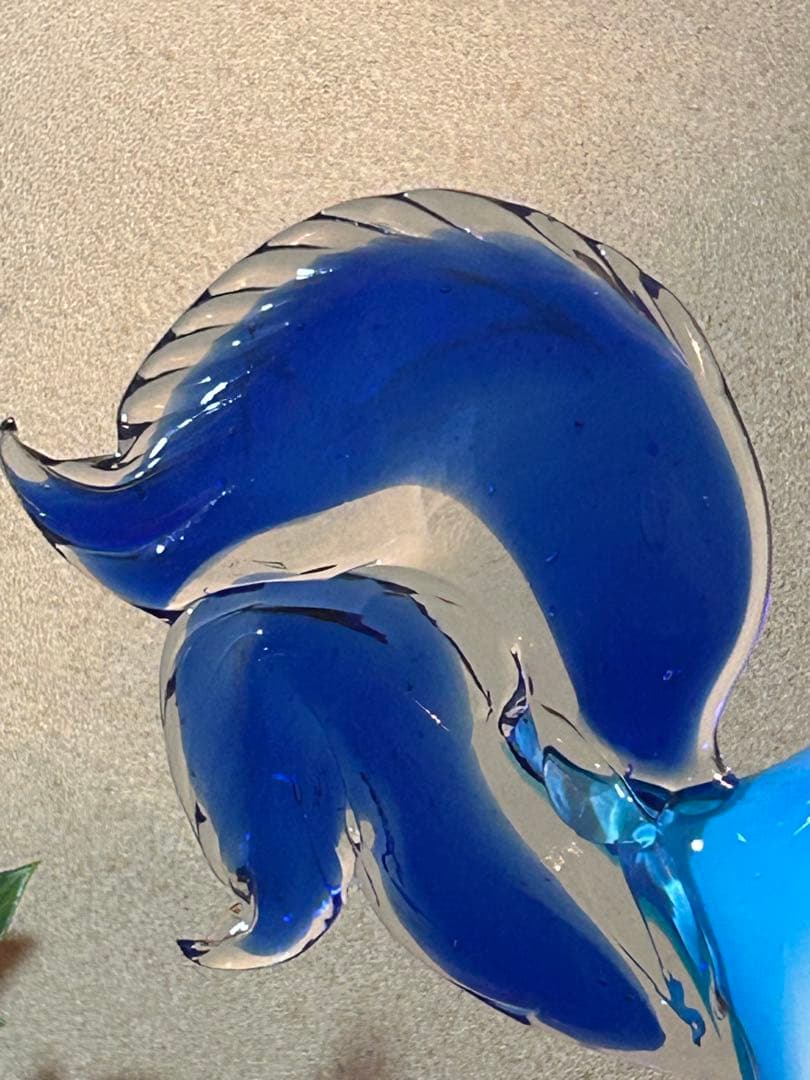 Murano Glass 鳥のオブジェ ヴェネチアンガラス ムラーノガラス 鶏