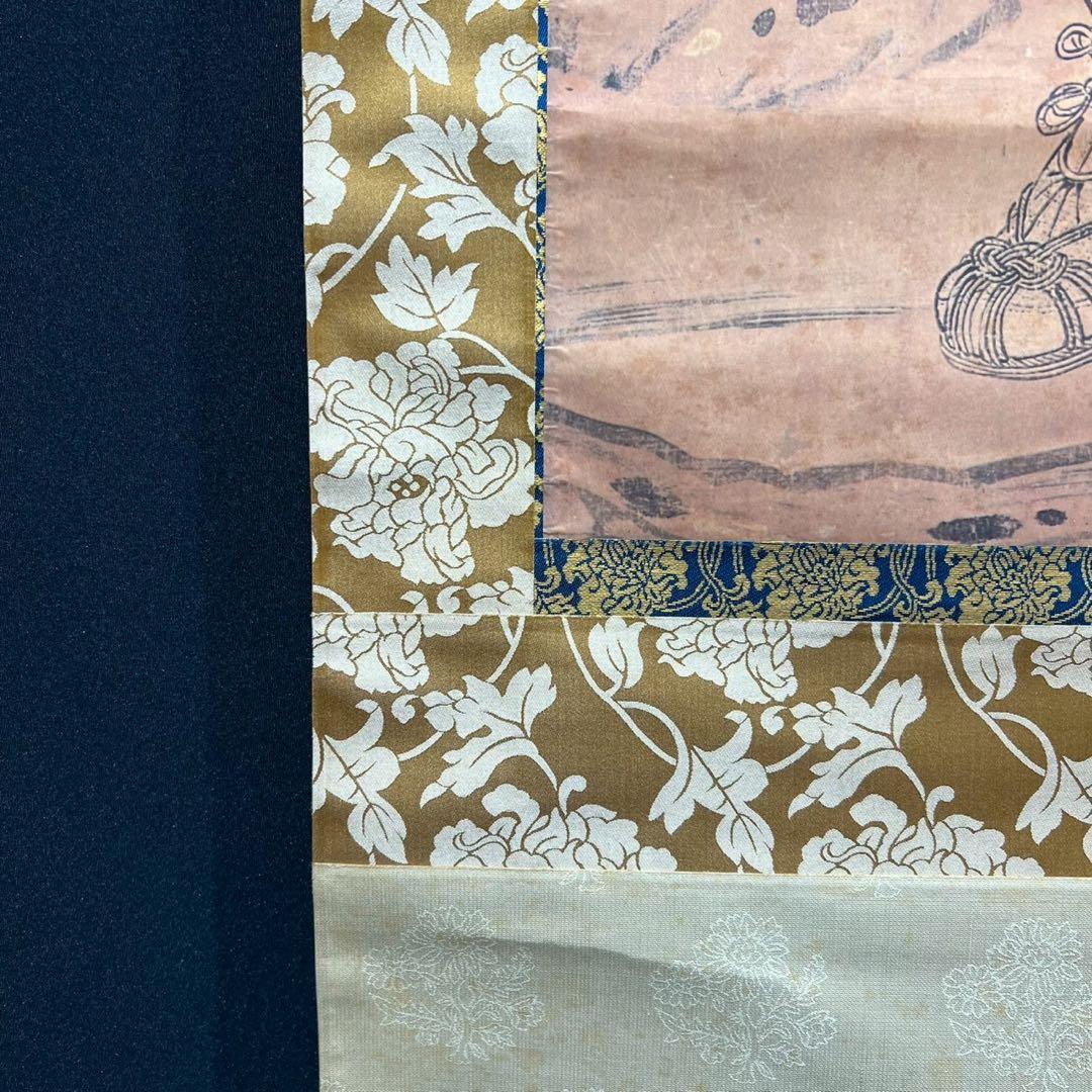 2 聖徳太子行脚像/掛軸/絹本/縁起物