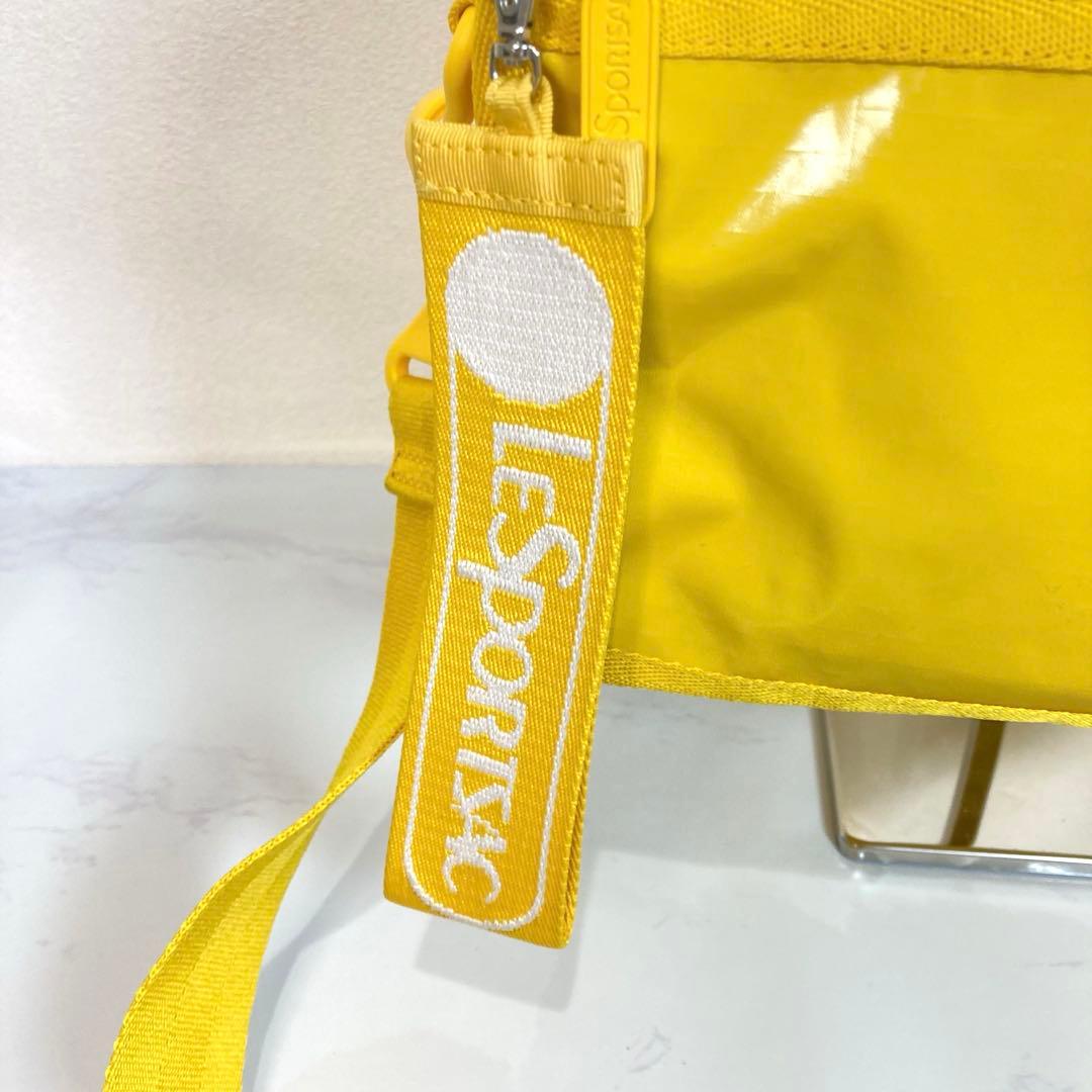 レスポートサック　ひとりっぷ　バイクボストン　ショルダーバッグ　イエロー