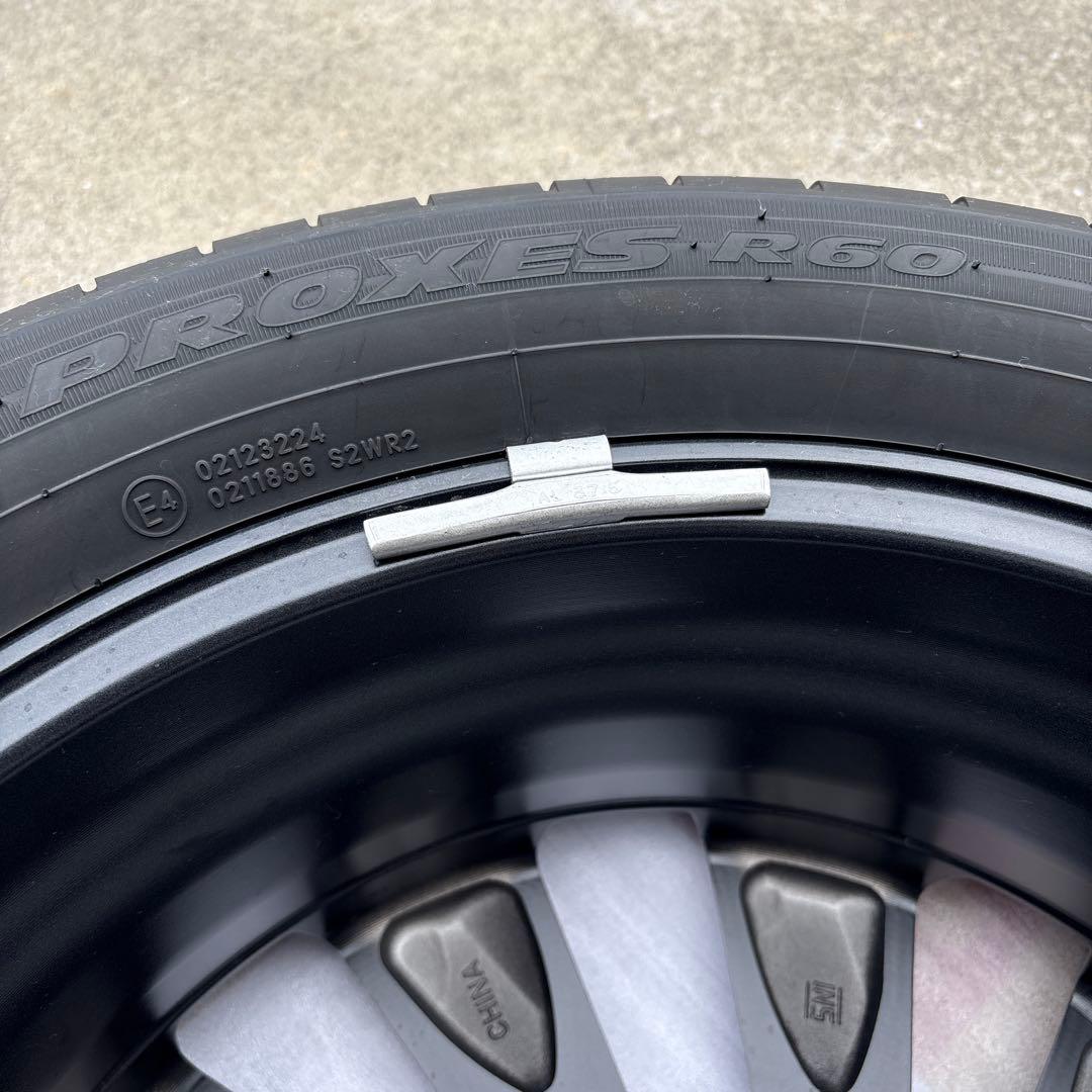 値下！［2/4本目］新車外しトヨタ新型ヴォクシーS-Zハイブリッドホイールタイヤ