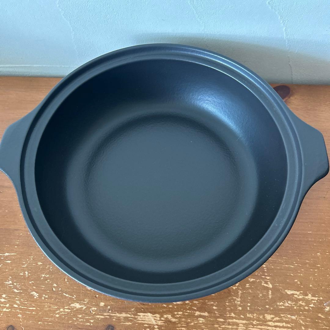 【新品未使用】KINTO KAKOMI 土鍋　2.5ℓ ブラック