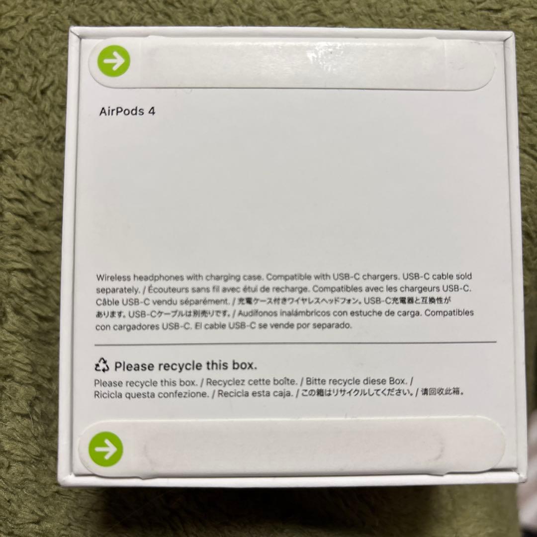 「Apple AirPods 4【新品未開封】」
