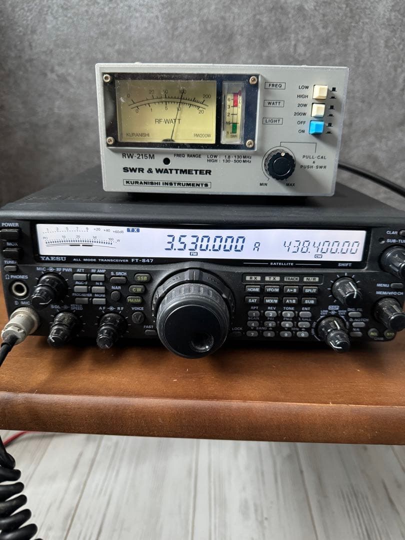 ヤエス FT-847 トランシーバー　100W機　TOMO。