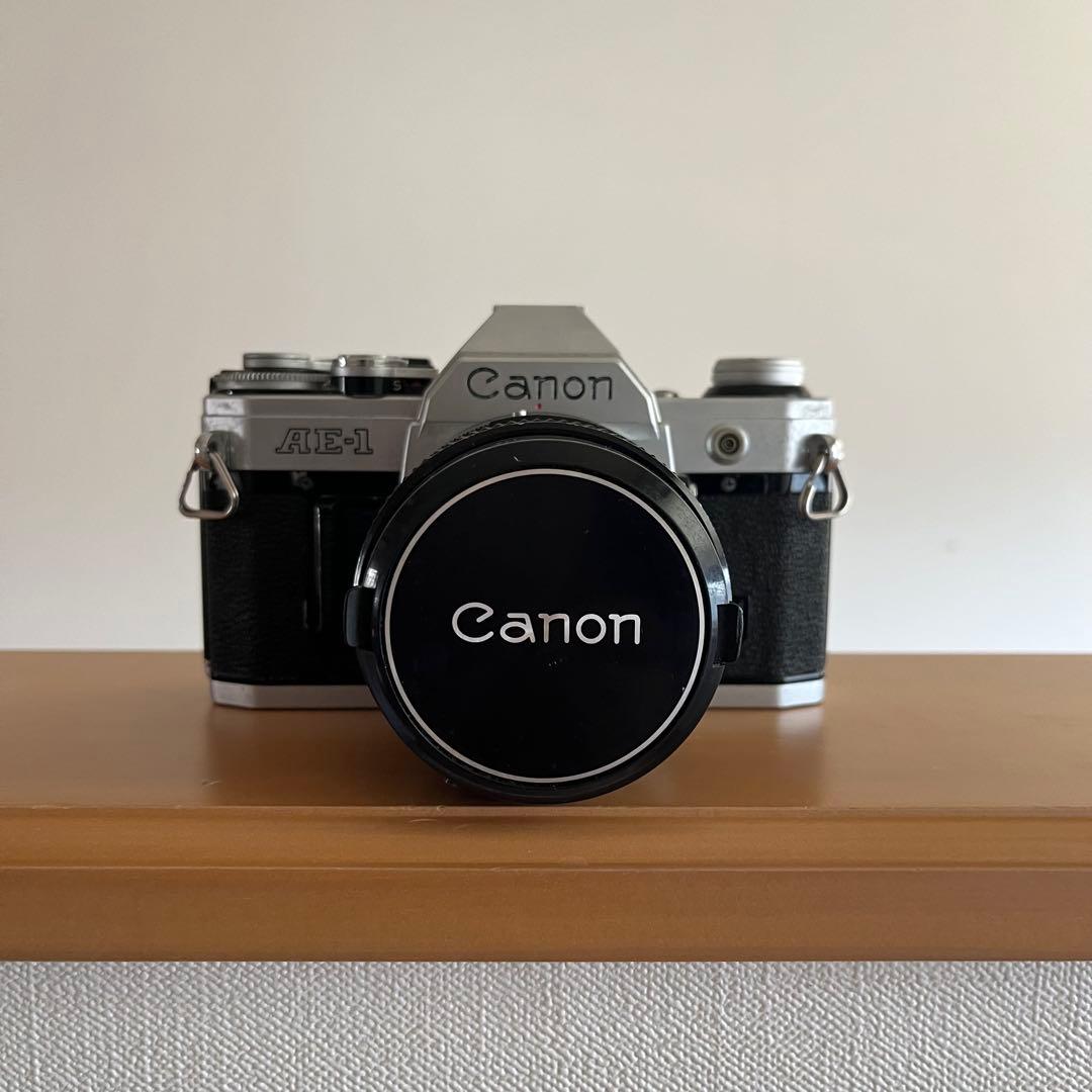 最終お値下げ　canon AEー１　動作確認済　f1.4 レンズ付フィルムカメラ
