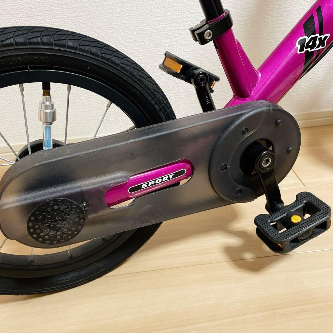 STRIDER ストライダー 14X フューシャピンク ペダル付き