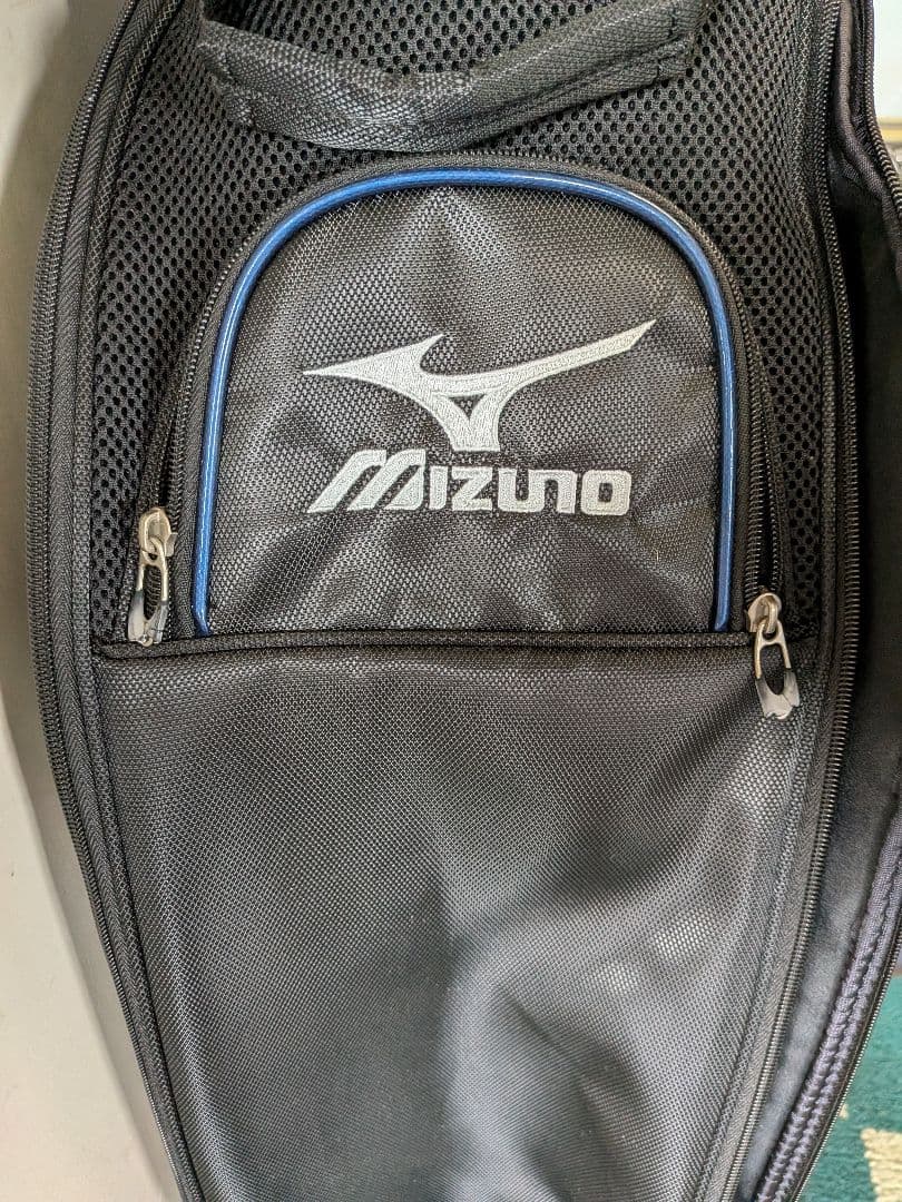 Mizuno ゴルフバッグ 黒/青