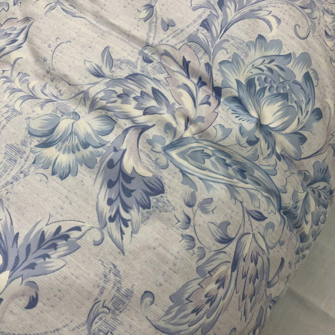 新品　シングルサイズ　羽毛掛け布団　羽毛ふとん　羽毛布団　羽毛掛ふとん　ブルー