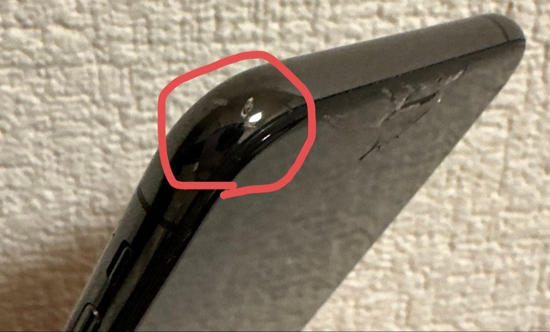 iPhone Xs 64GB ※画面ひびありSIMロック解除済み