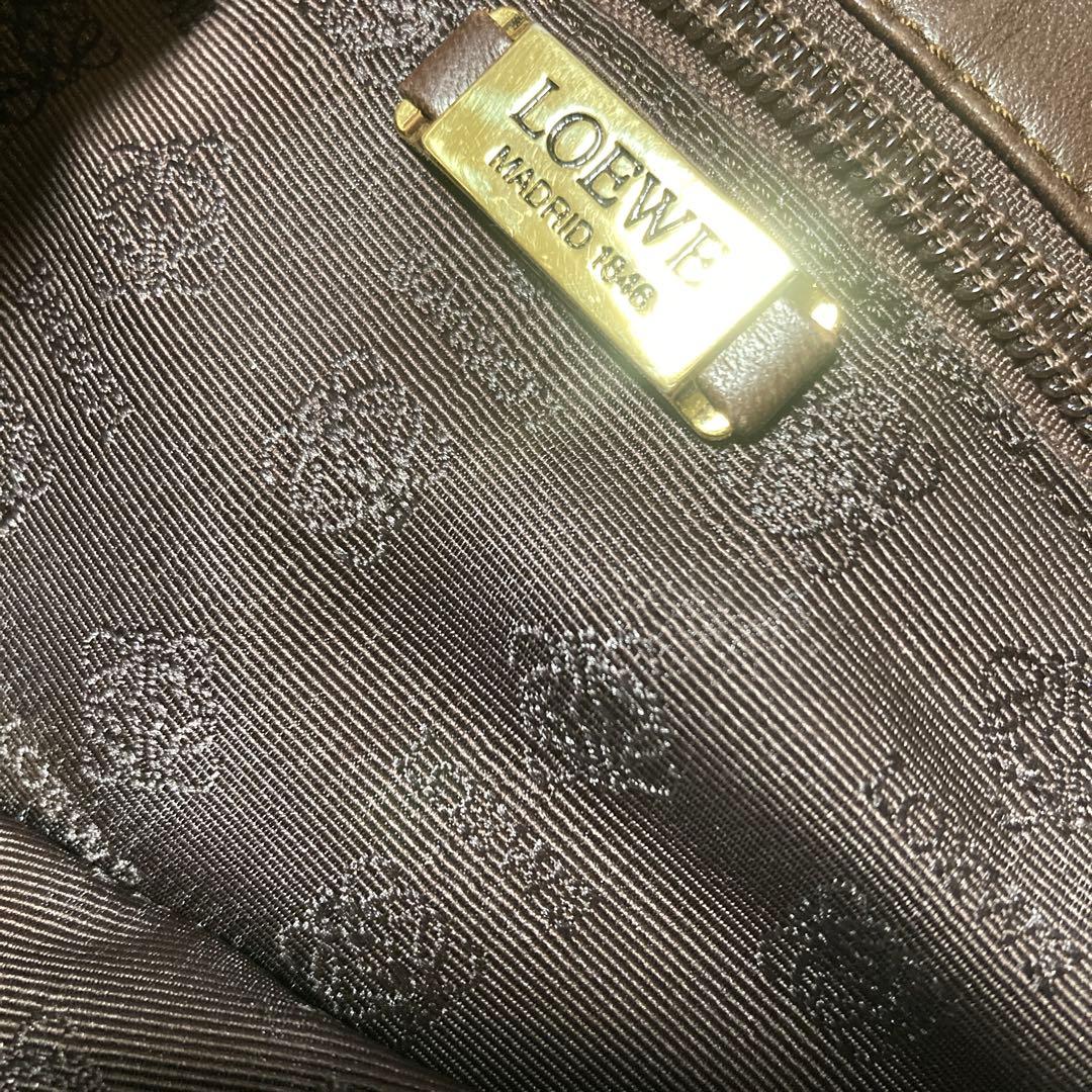 LOEWE アナグラム巾着ショルダーバッグヴィンテージ