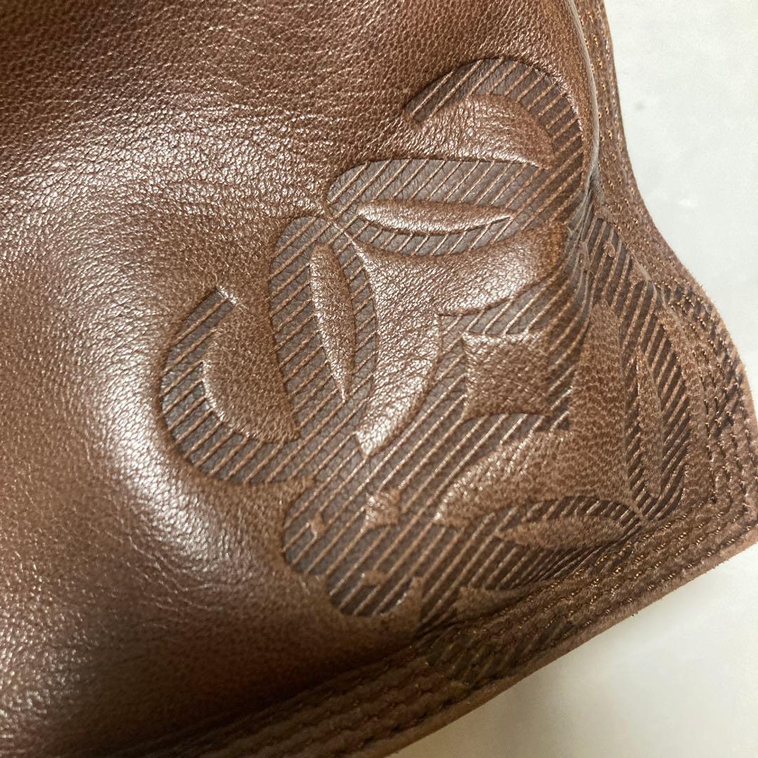 LOEWE アナグラム巾着ショルダーバッグヴィンテージ