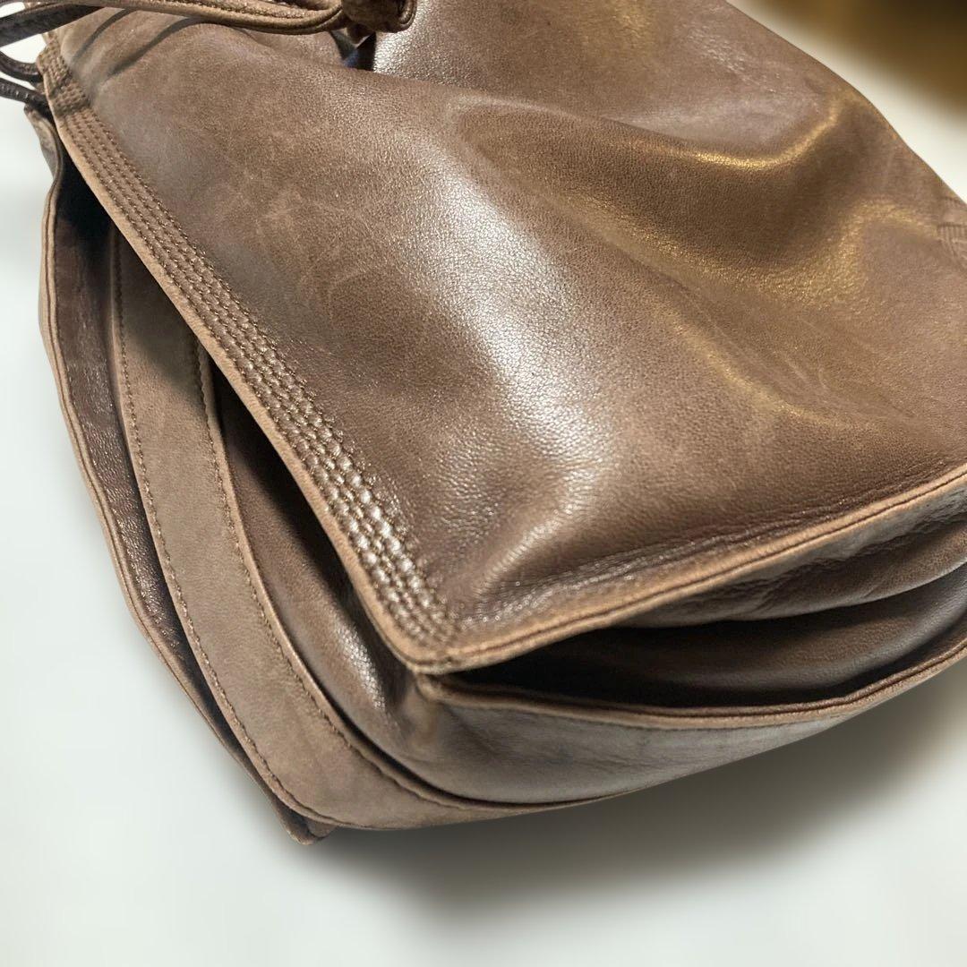 LOEWE アナグラム巾着ショルダーバッグヴィンテージ