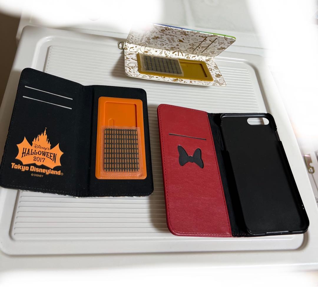 ディズニー、ミニー、ハロウィン、周年のスマホカバー