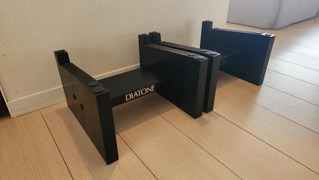 DIATONE スピーカースタンド(ペア) ブラック