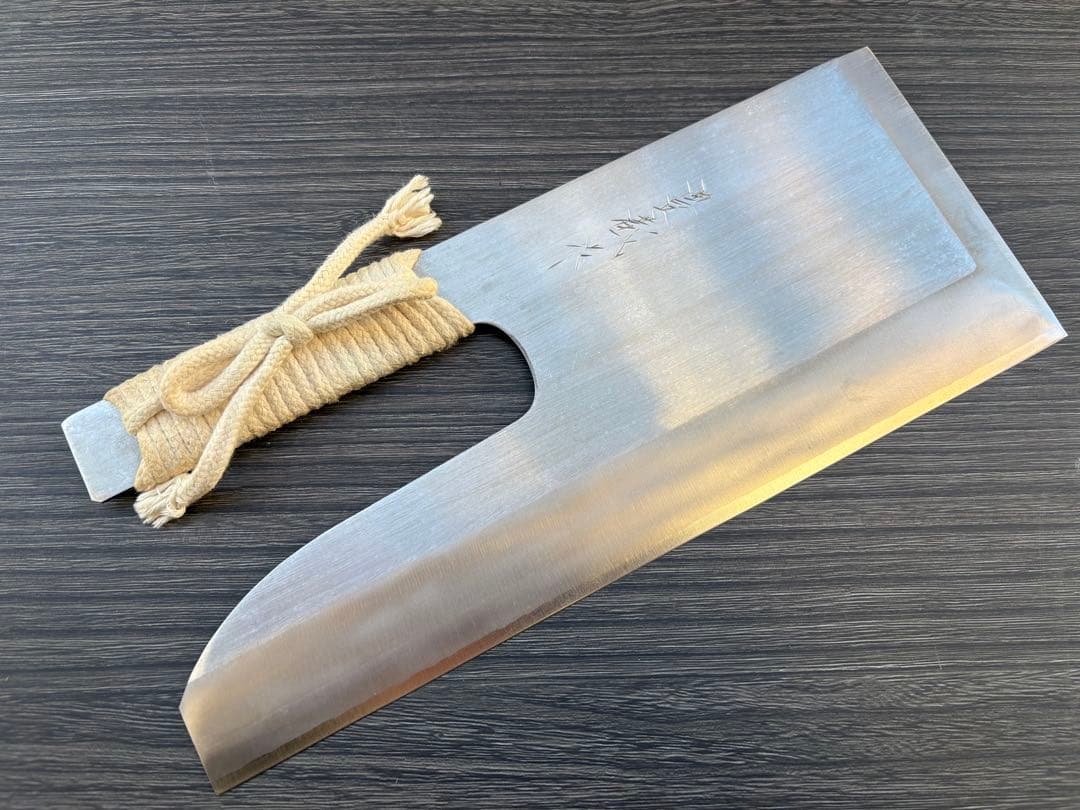 豊蔵 会津中村商店 そば切り包丁 麺切り 300mm