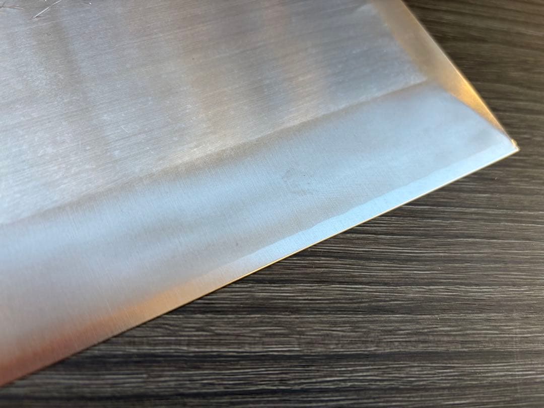 豊蔵 会津中村商店 そば切り包丁 麺切り 300mm