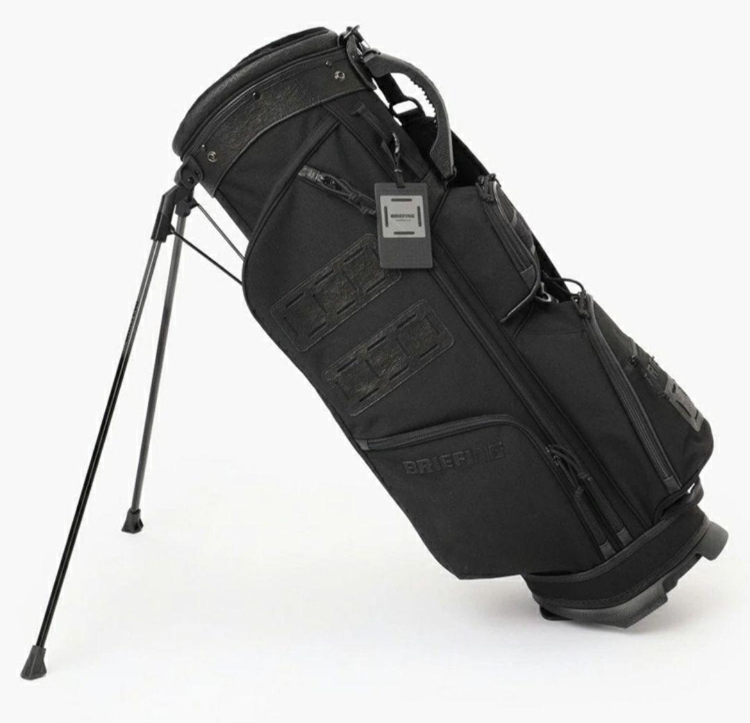 BRIEFING スタンド式キャディバッグ ブラック 3.5kg