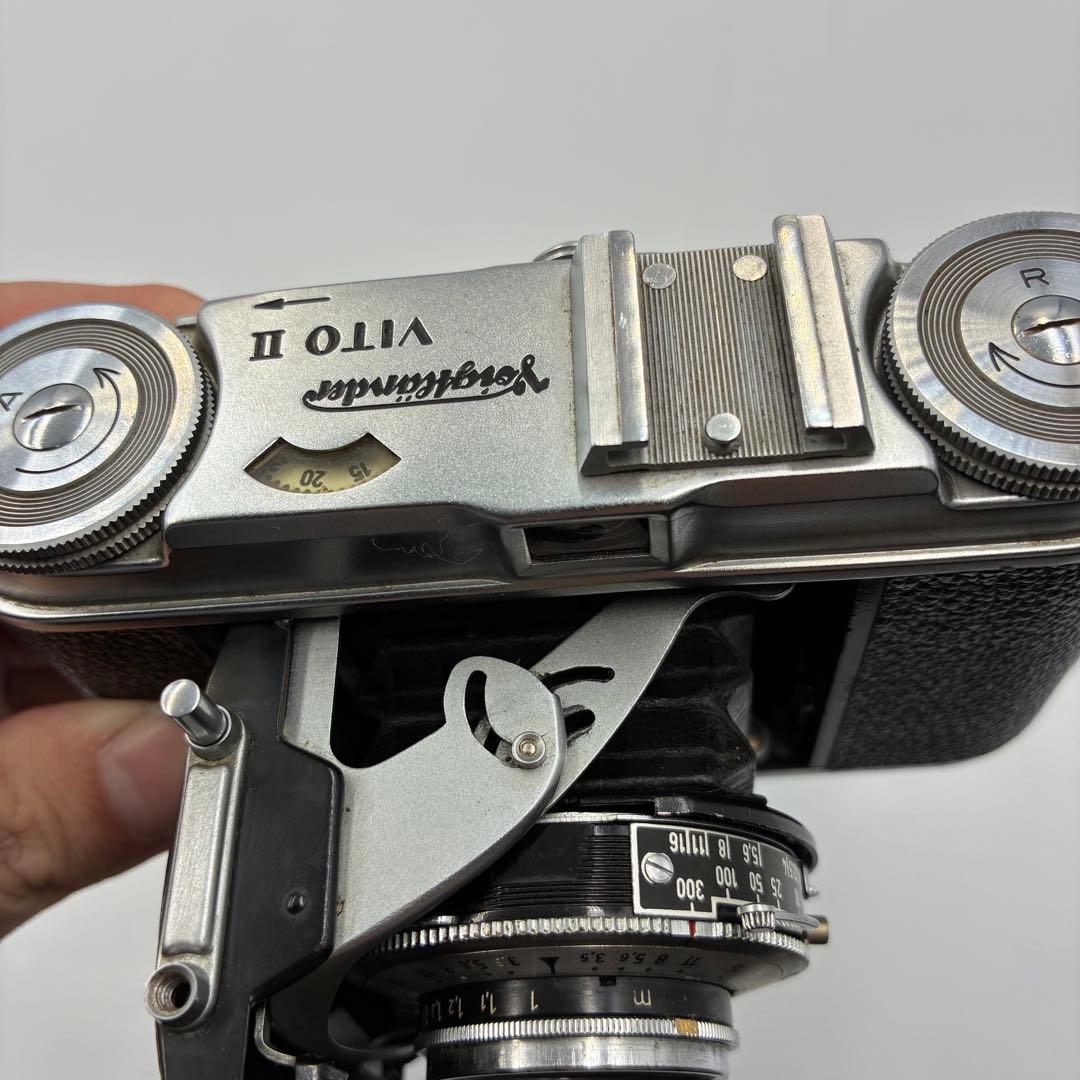 【ジャンク扱い】Voigtländer Vito II アナログフィルムカメラ