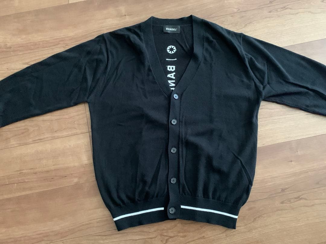 BANDEL ブラック ニットカーディガン　　IV（Lサイズ）　バンデル